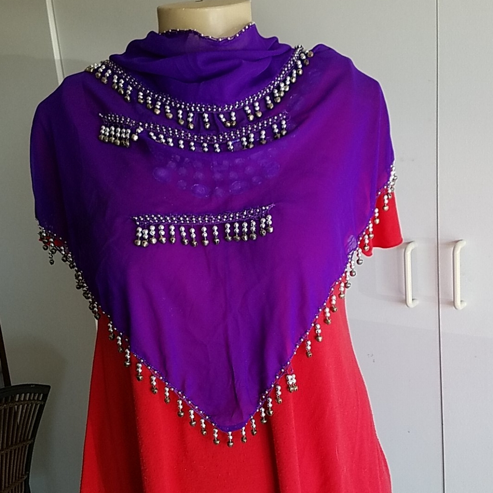 Belly dancer scarf